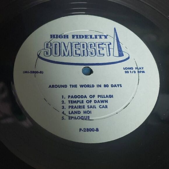 Around the World in 80 Days Vinyl Record - Picture 14 of 16